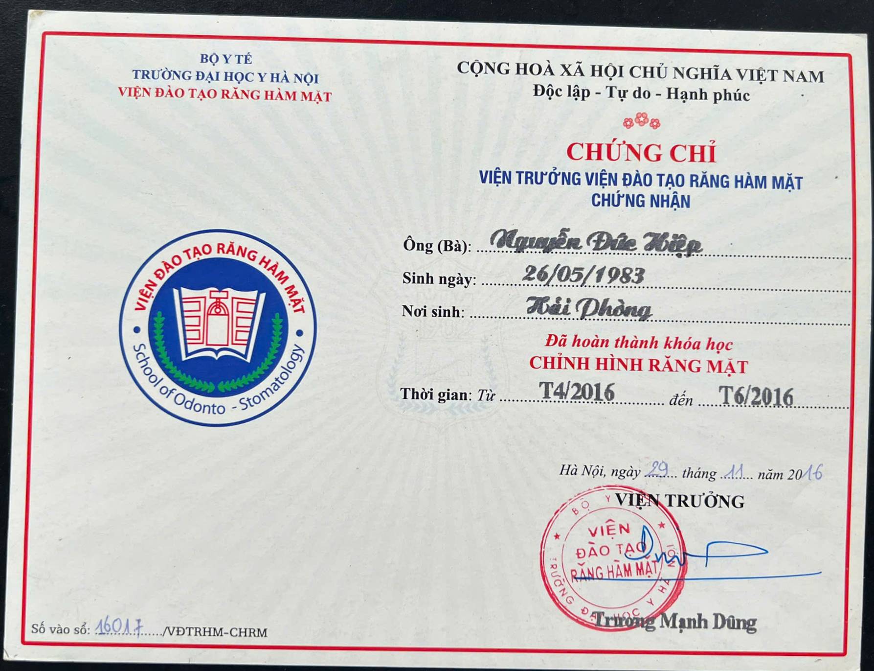 Bằng cấp - Chứng chỉ