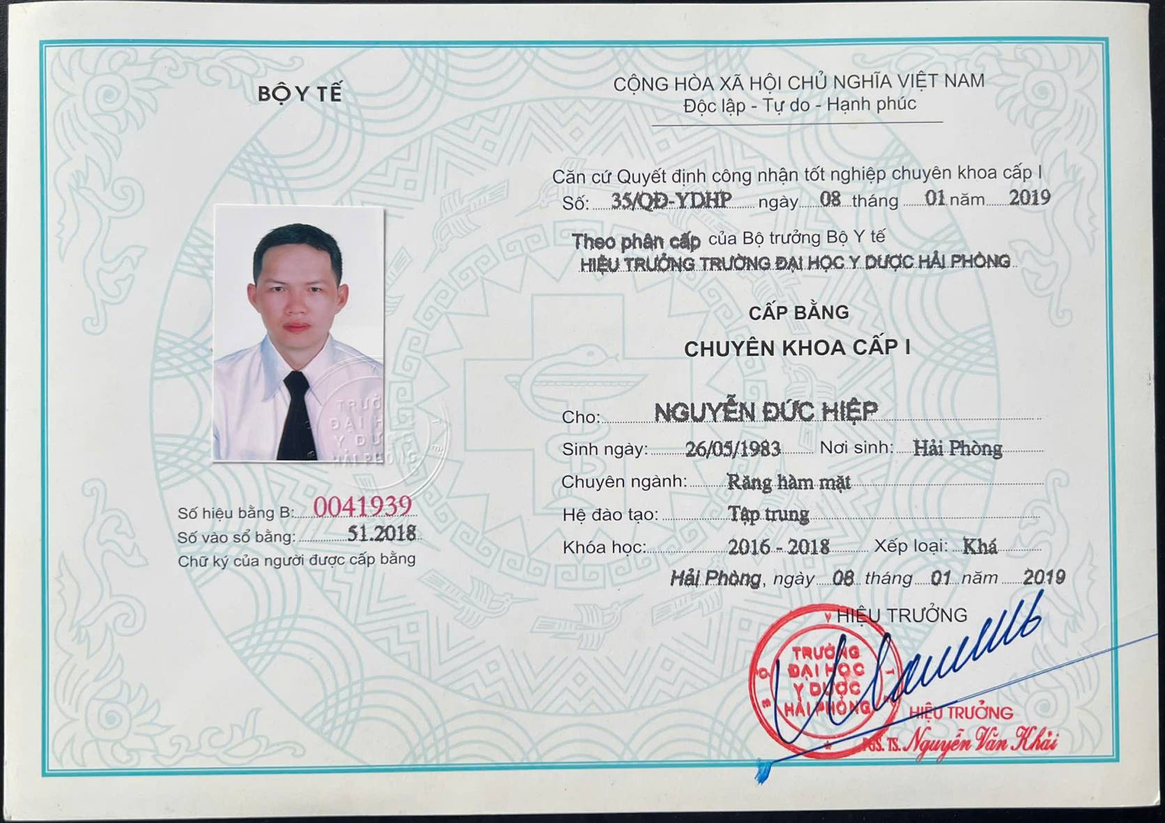 Bằng cấp - Chứng chỉ