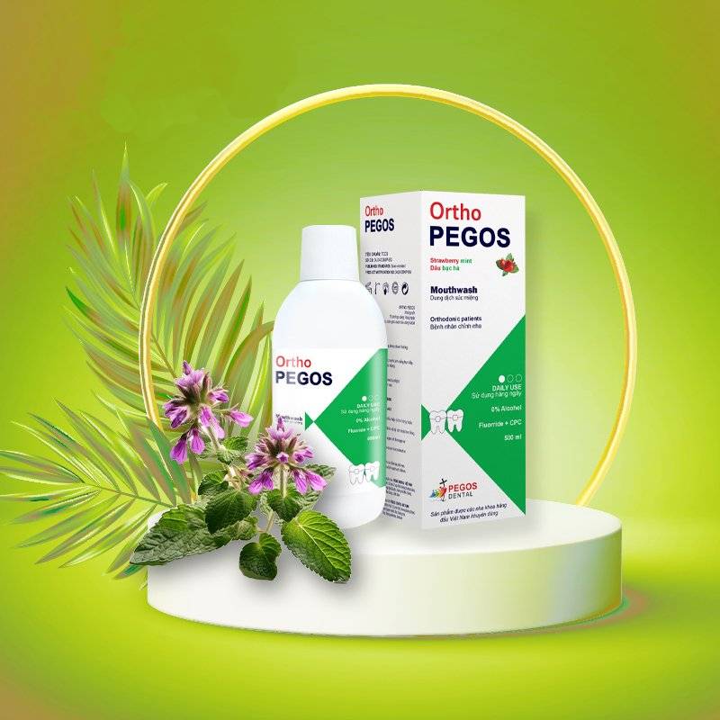 Nước súc miệng Ortho Pegos