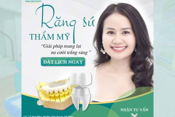 Răng sứ thầm mỹ - Giải pháp mang lại nụ cười trắng sáng