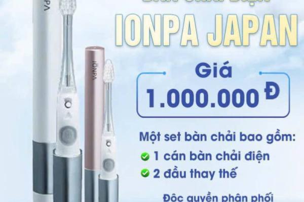 Bàn chải điện IONPA Japan Bàn chải điện IONPA Japan
