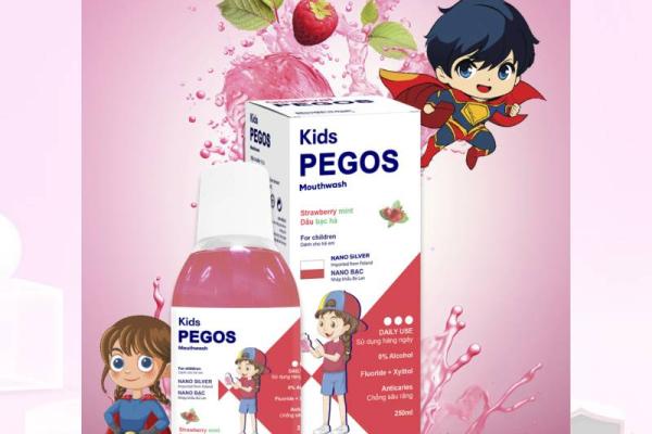 Nước Súc Miệng Pegos KID
